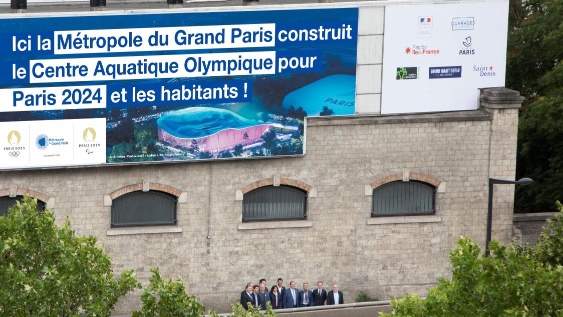 Retour en vidéo sur le coup d’envoi de l’opération du Centre Aquatique Olympique